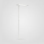 2 ft. W x  17.7  in. D  x  78.1  in. H  Modern LED Floor Lamp, Eye-Caring Standing Lamp with Adjustable Brightness for Reading, Studying and Home Office