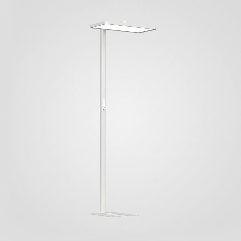 2 ft. W x  17.7  in. D  x  78.1  in. H  Modern LED Floor Lamp, Eye-Caring Standing Lamp with Adjustable Brightness for Reading, Studying and Home Office