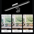 21.7 in. W x  4.3  in. D LED Monitor Light Bar, Eye-Care Screen Lamp with Ambient Backlight for Computer Desk and Home Office