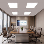 2 ft. x 2 ft. LED Flat Panel Light with Slim Edge Design, Recessed Ceiling Fixture for Office, Classroom, Hospital and Commercial Spaces