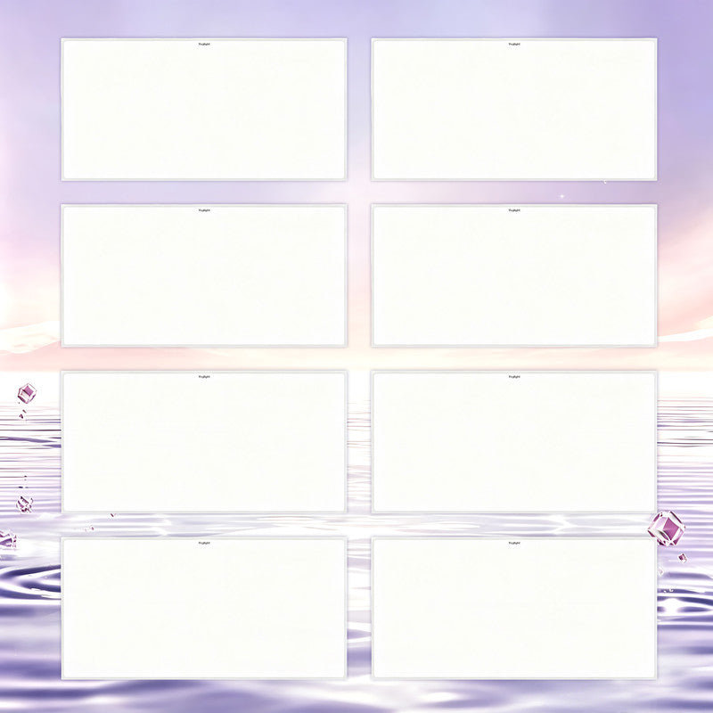2 ft. x 4 ft. LED Flat Panel Light with Slim Edge Design, Recessed Ceiling Fixture for Office, Classroom, Hospital and Commercial Spaces