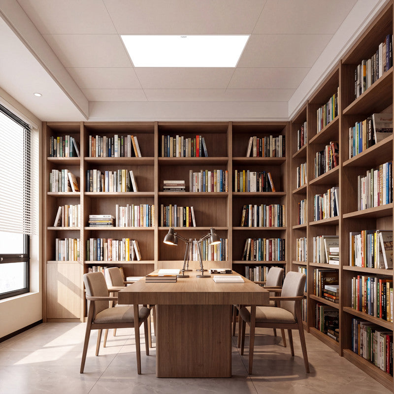 2 ft. x 4 ft. LED Flat Panel Light with Slim Edge Design, Recessed Ceiling Fixture for Office, Classroom, Hospital and Commercial Spaces