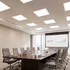 2 ft. x 2 ft. Smart LED Flat Panel Light with App Control, Recessed Ceiling Fixture for Office, Classroom, Conference Room and Commercial Spaces