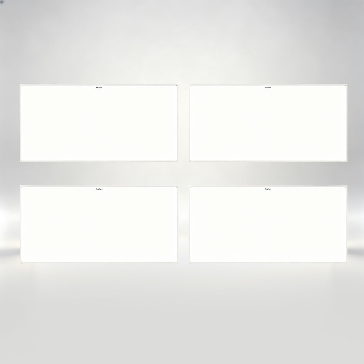 2 ft. x4 ft. Smart LED Flat Panel Light with App Control, Recessed Ceiling Fixture for Office, Classroom, Conference Room and Commercial Spaces