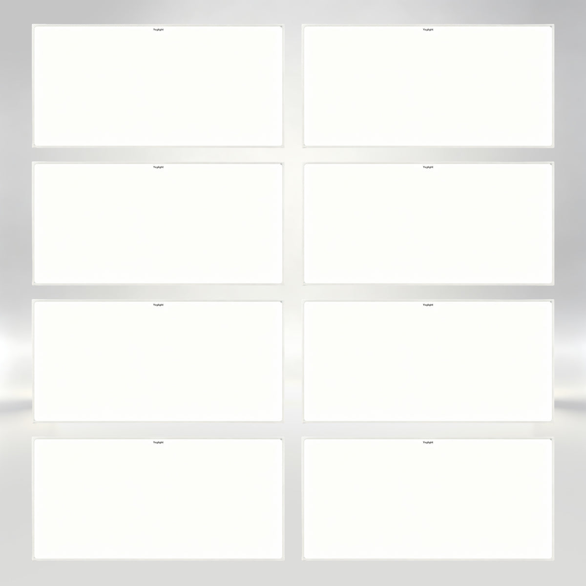 2 ft. x4 ft. Smart LED Flat Panel Light with App Control, Recessed Ceiling Fixture for Office, Classroom, Conference Room and Commercial Spaces
