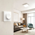 Smart Dimmer Switch with Bluetooth Control, Wireless Rotary Knob and Push Button Light Controller