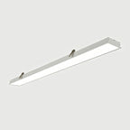 4 ft. x 2 in. Seamlessly Linkable Linear LED Recessed Light, Seamless Flat Panel Ceiling Fixture for Office and Commercial Spaces