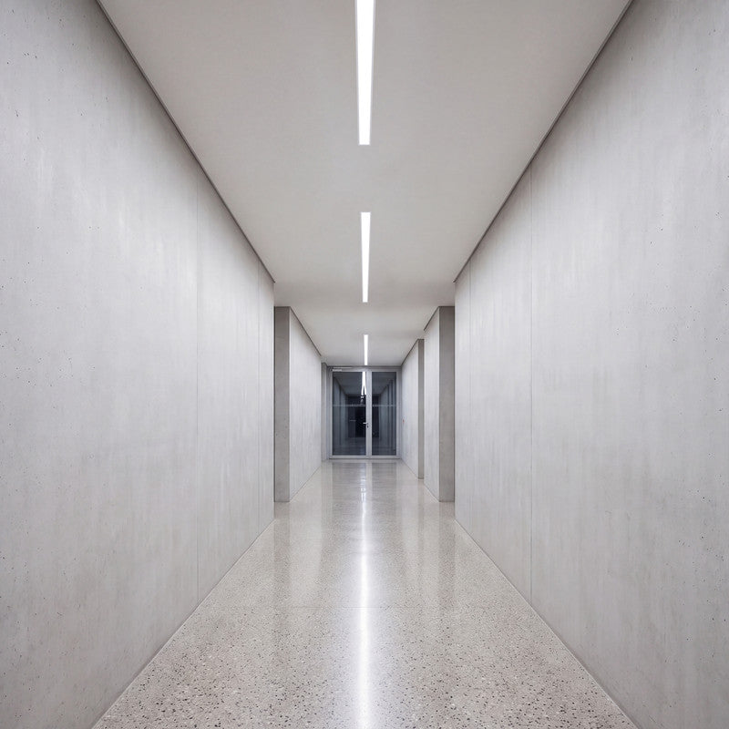 4 ft. x 2 in. Seamlessly Linkable Linear LED Recessed Light, Seamless Flat Panel Ceiling Fixture for Office and Commercial Spaces