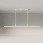 4 ft. x 4 in. Full Spectrum LED Linear Pendant Light, Ultra Thin Eye-Care Suspension Light for Classroom, Office and Library