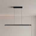 4 ft. x 1.2 in. Smart LED Linear Pendant Light, Modern Minimalist Eye-Care Dimmable Suspension Fixture for Classroom, Libraryand Office